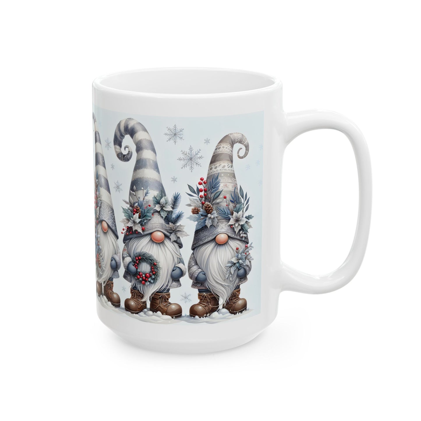 Christmas Gnome Mug (Ceramic Mug)