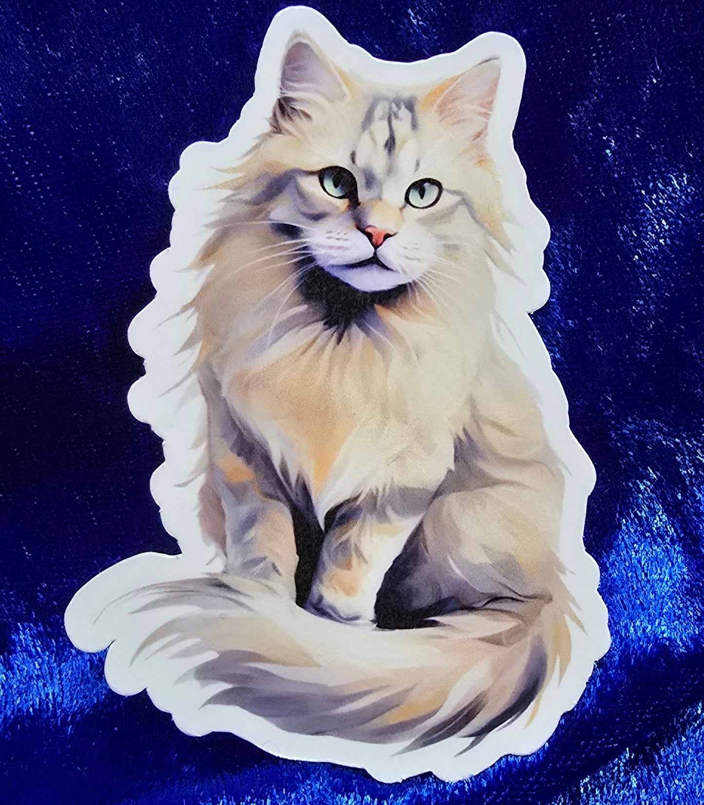 Cat Breed Stickers, Waterproof Vinyl Decals, Cute Illustrated Cat Art, Laptop & Water Bottle Stickers