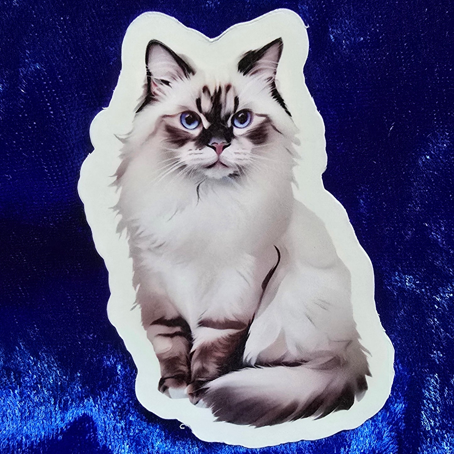 Cat Breed Stickers, Waterproof Vinyl Decals, Cute Illustrated Cat Art, Laptop & Water Bottle Stickers