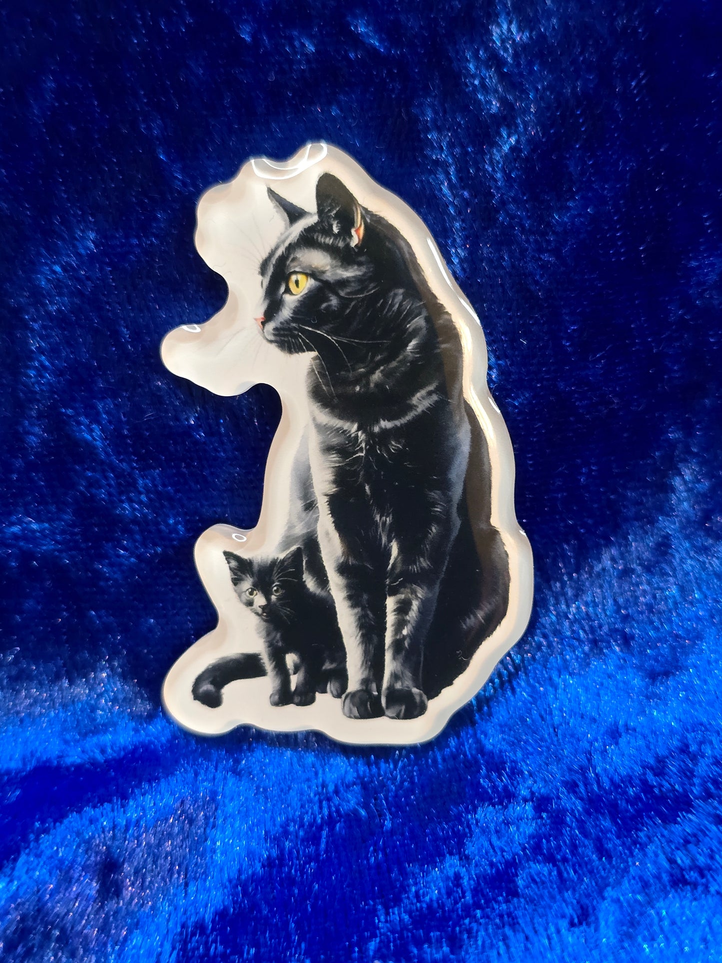 Realistic Cat and Kitten Magnets, Cute Cat Lover Gift