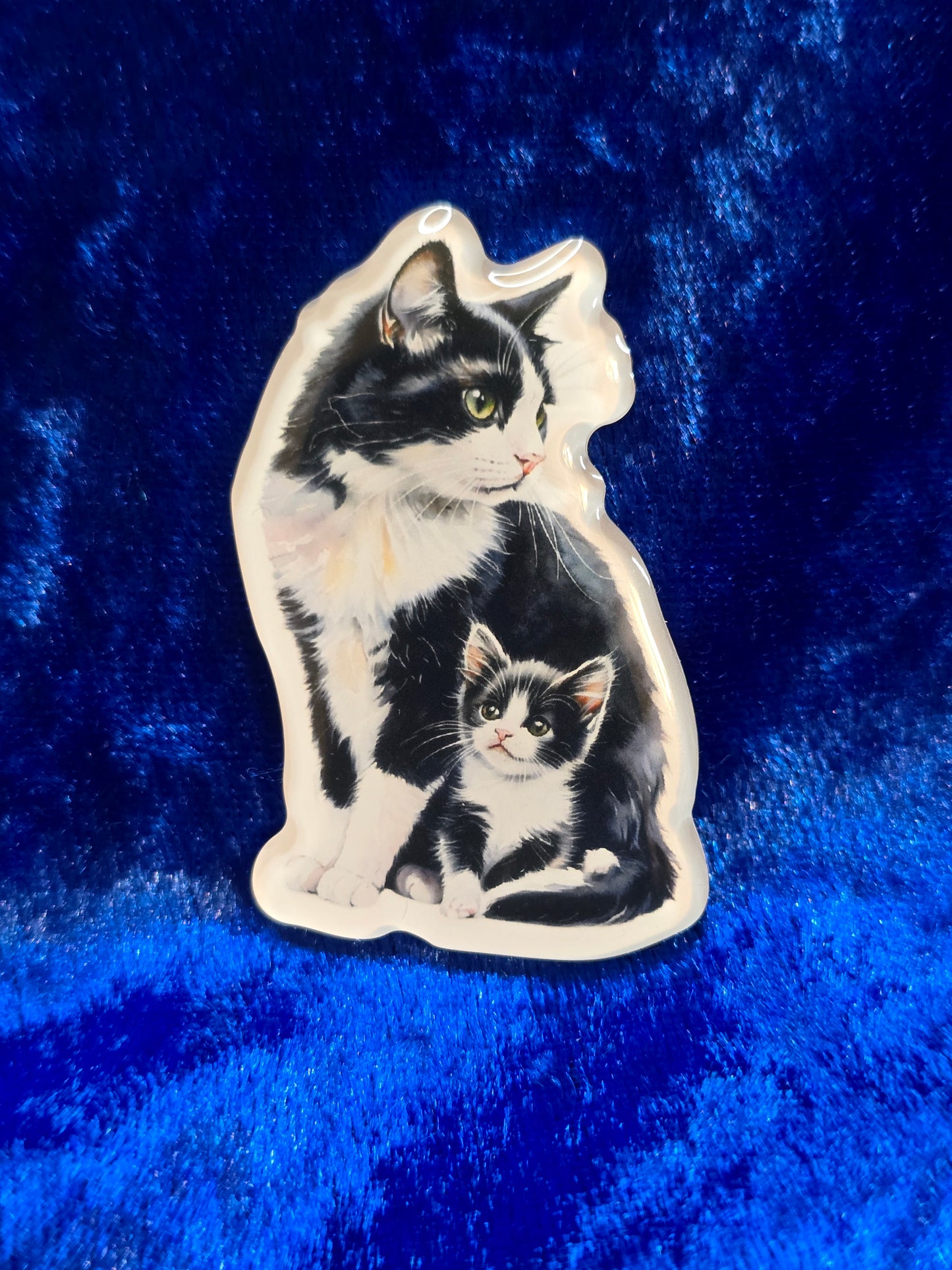 Realistic Cat and Kitten Magnets, Cute Cat Lover Gift