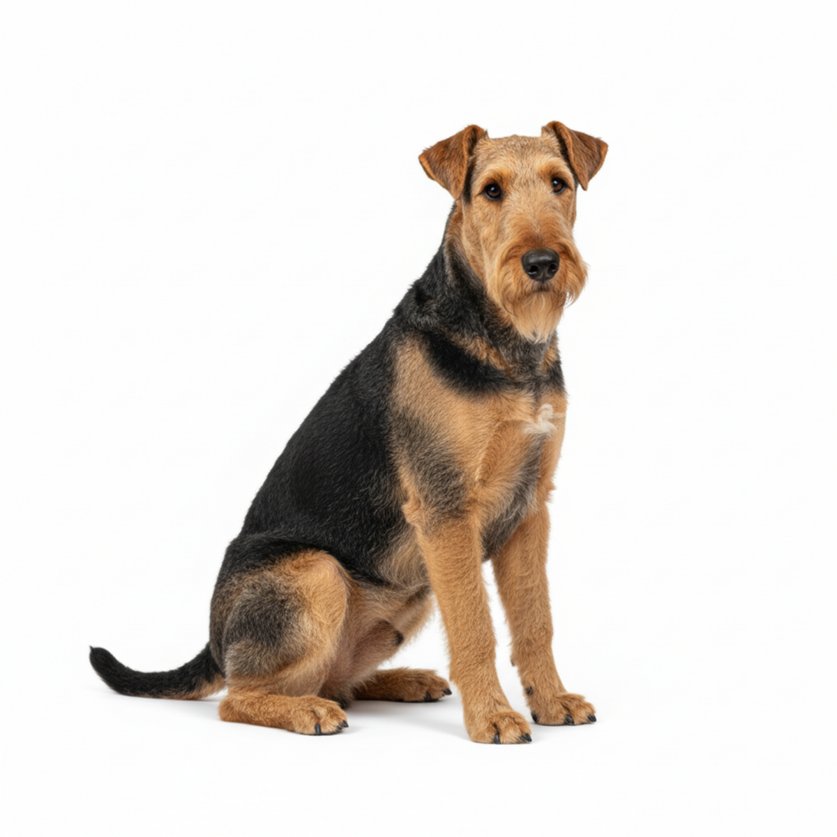 Airedale Terrier Watercolor Style Vinyl Stickers