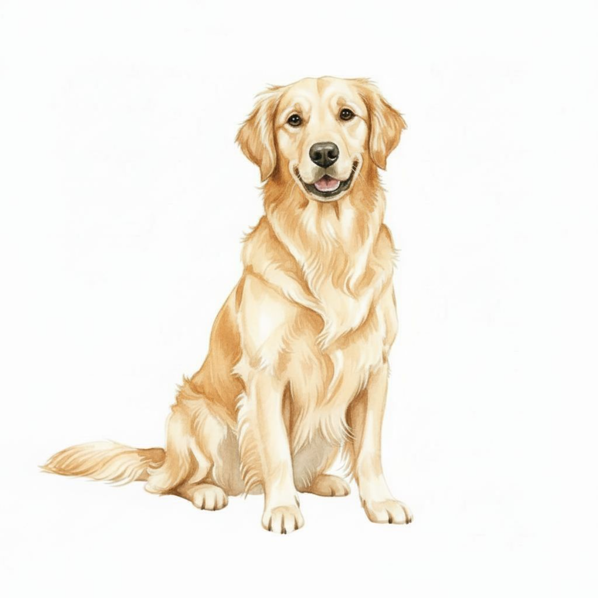 Golden Retriever Vinyl Sticker – Dark Golden, Golden & Light Golden | Realistic Dog Lover Gift | Water-Resistant Vinyl - Designs by Mysh