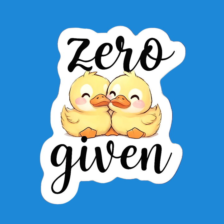 Zero Ducks Given kawaii flexible fridge magnet – Designs by Mysh