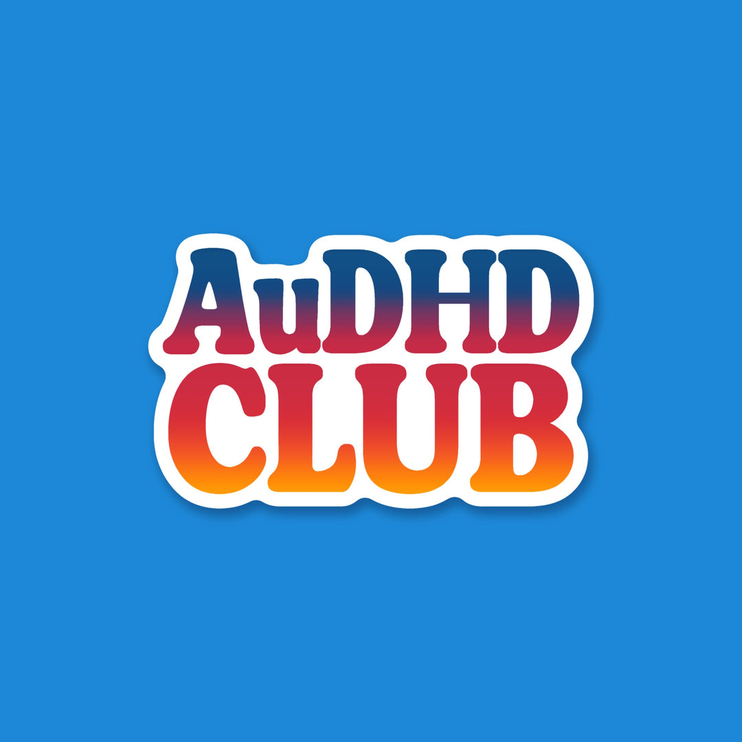 AuDHD CLUB flexible fridge magnet – Designs by Mysh