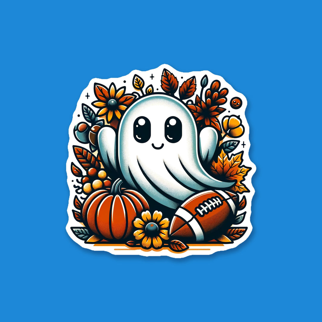 Football Fall Ghost flexible fridge magnet – Designs by Mysh