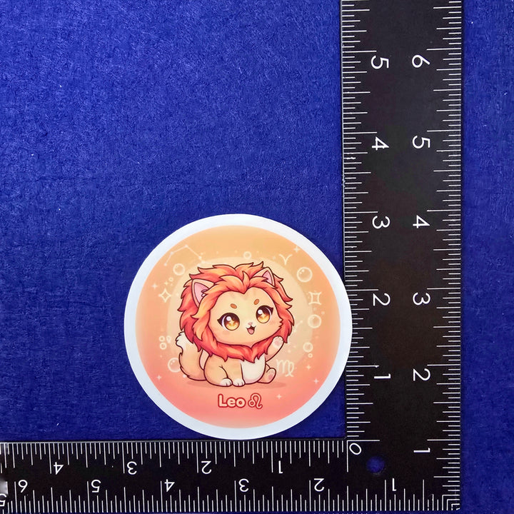 Zodiac Cat Vinyl Stickers – Cute Astrology Cats - Designs by Mysh
