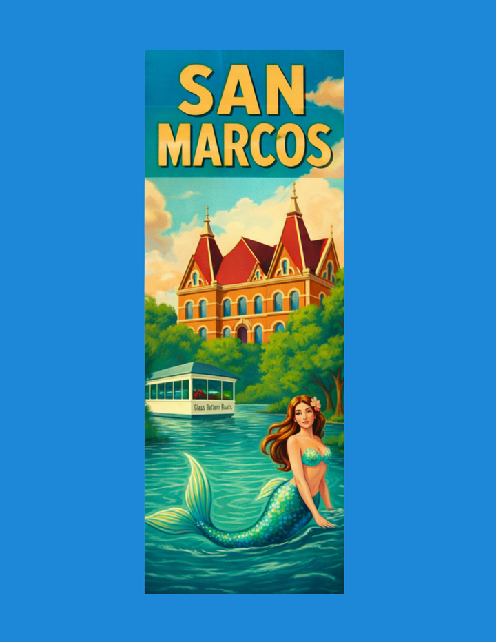 San Marcos Folk Art Traditional Bookmark - Designs by Mysh