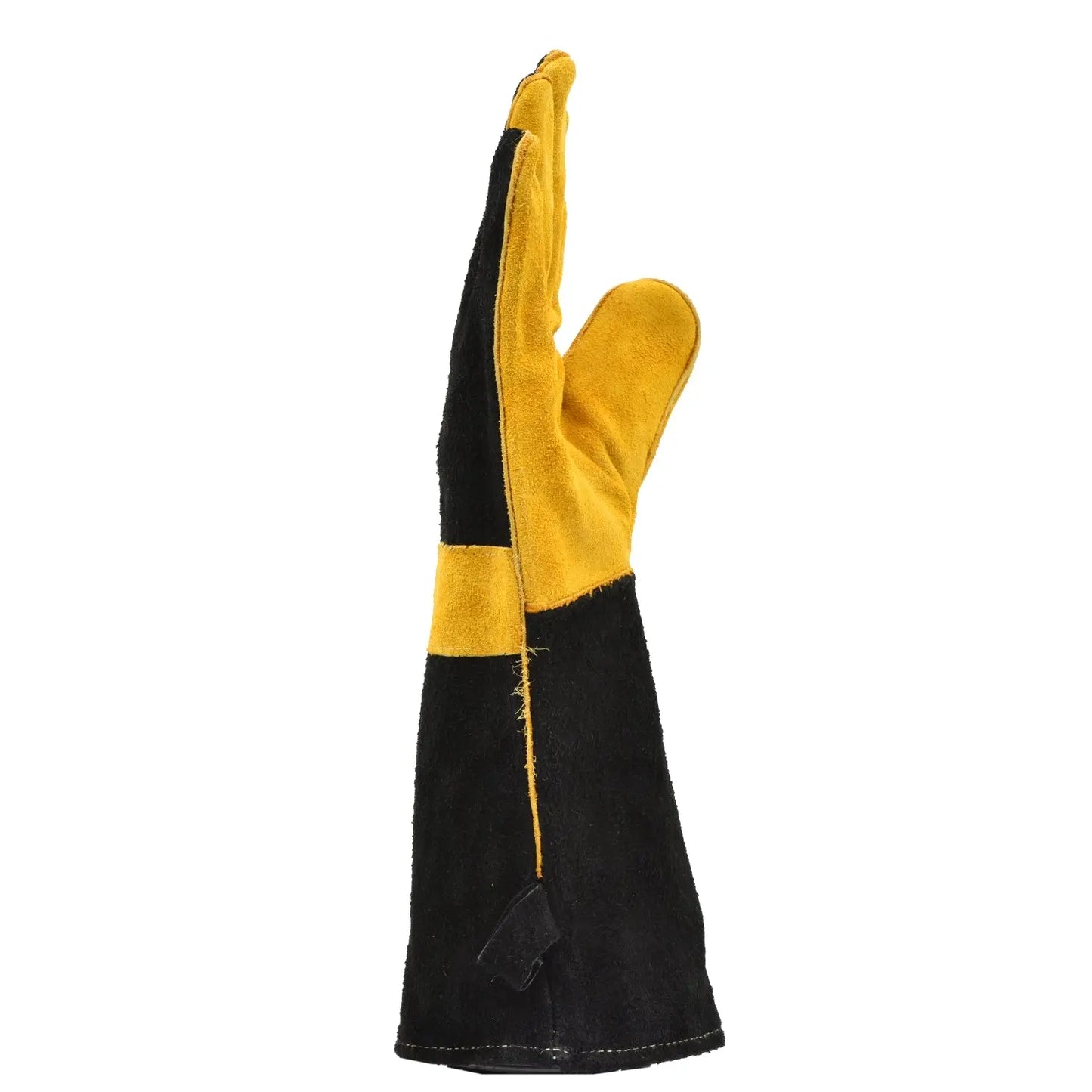 14.5‘’ Suede Cowhide Leather Gloves - Designs by Mysh