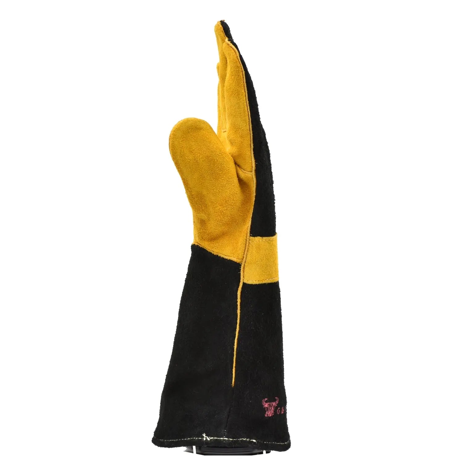 14.5‘’ Suede Cowhide Leather Gloves - Designs by Mysh