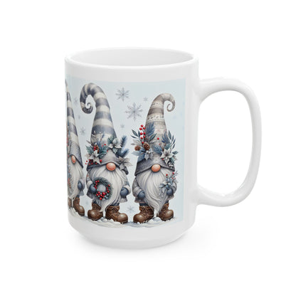 Christmas Gnome Mug (Ceramic Mug)