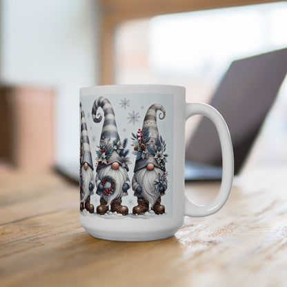 Christmas Gnome Mug (Ceramic Mug)