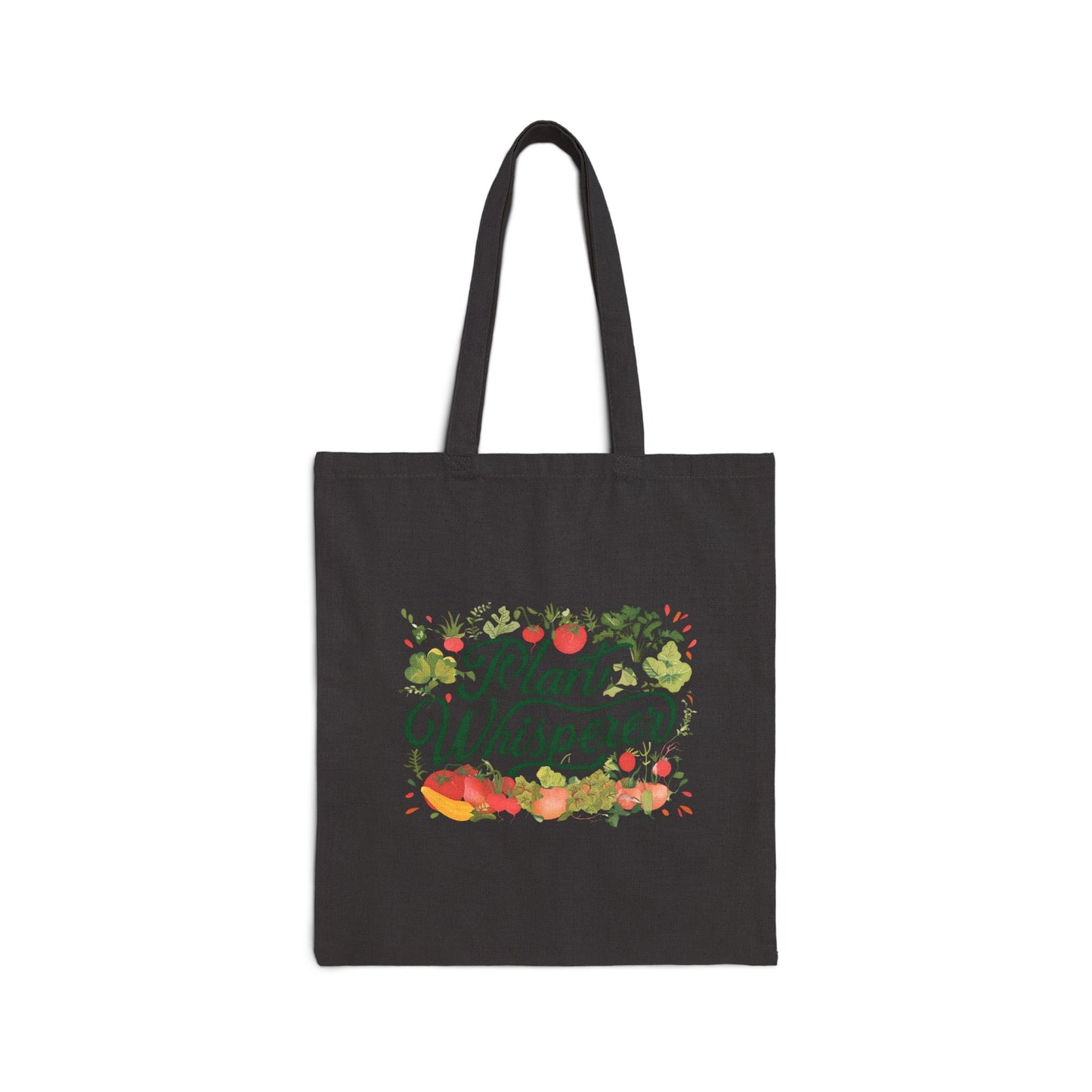 Plant Whisperer Cotton Canvas Tote Bag – Floral Garden Shopper Gift