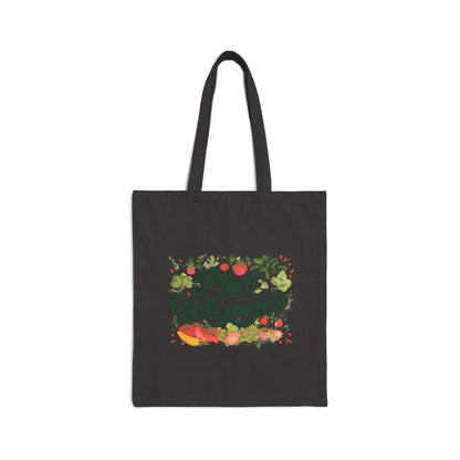 Plant Whisperer Cotton Canvas Tote Bag – Floral Garden Shopper Gift