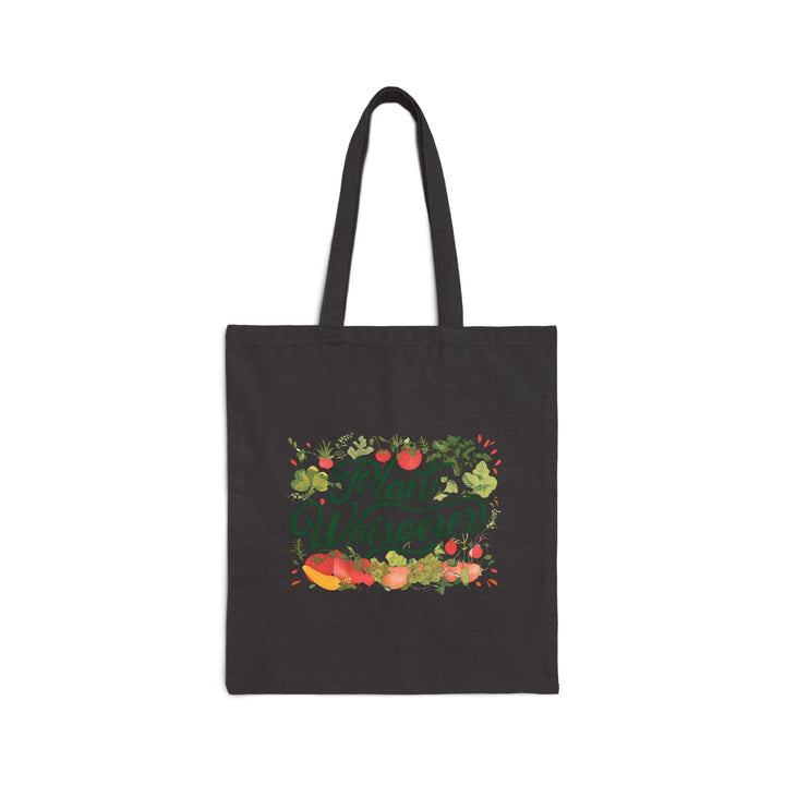 Plant Whisperer Cotton Canvas Tote Bag – Floral Garden Shopper Gift - Designs by Mysh