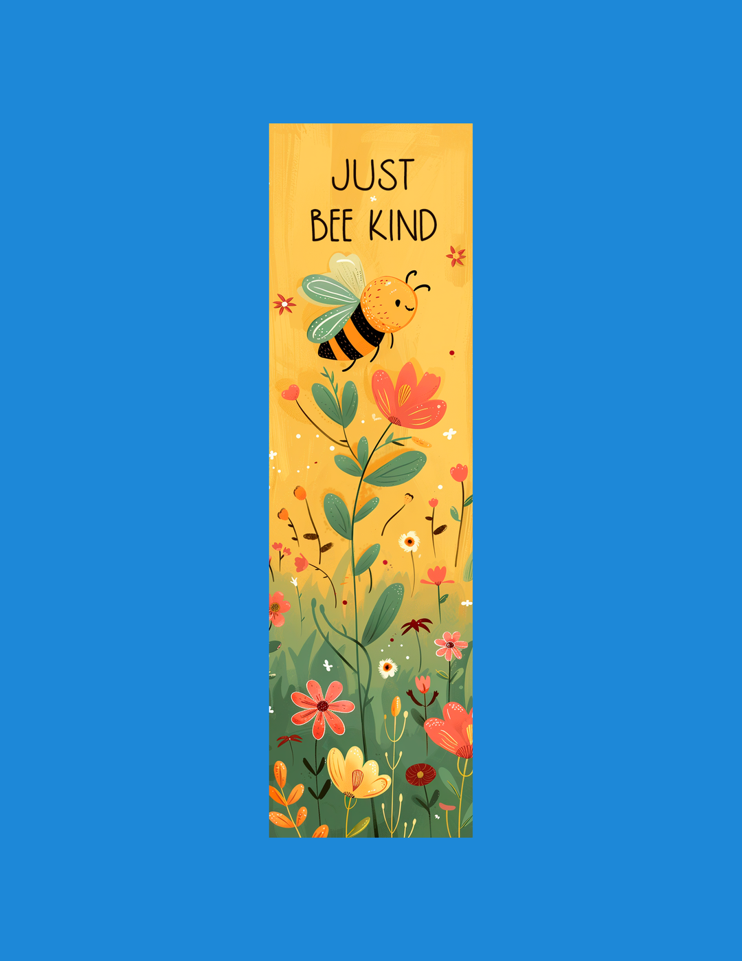 Just Bee Kind Traditional Bookmark - Designs by Mysh