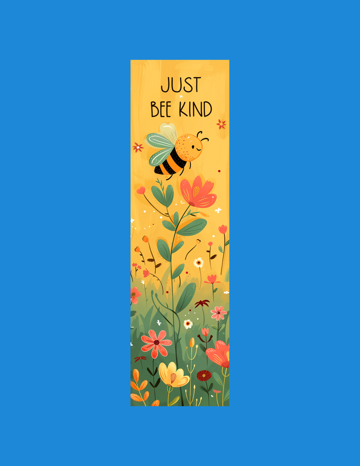 Just Bee Kind Traditional Bookmark - Designs by Mysh