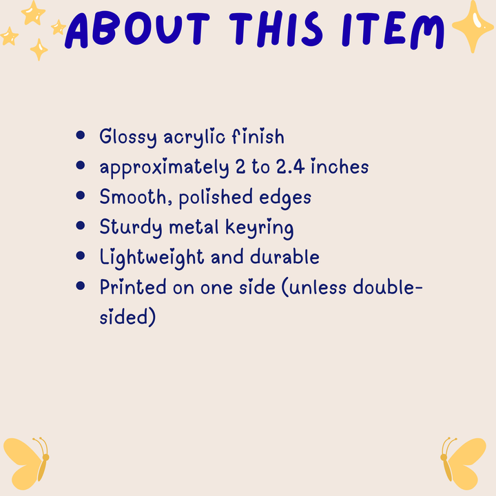 Product description text on a light beige background with decorative elements.