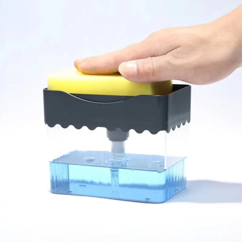 2-in-1 Soap Dispenser Sponge Caddy Designs by Mysh