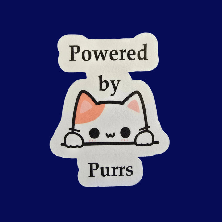 A vinyl decal sticker with a cartoon fox sleeping and the text 'zero given' in a playful font.