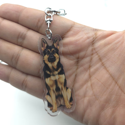 German Shepherd - keychain
