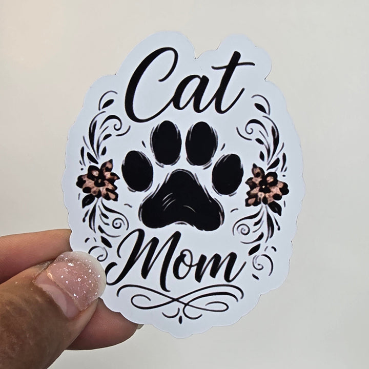 Sticker with &