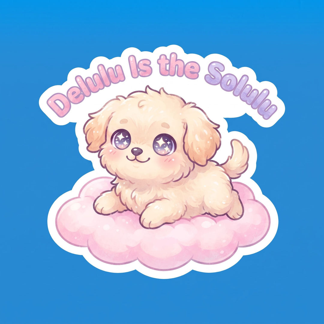 Delulu Is the Solulu flexible fridge magnet – Designs by Mysh