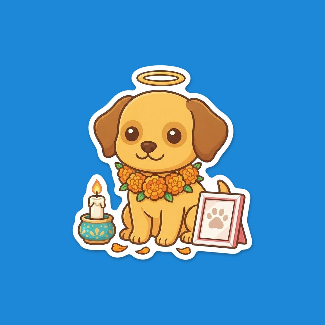 Pet Memorial Dog kawaii flexible fridge magnet – Designs by Mysh