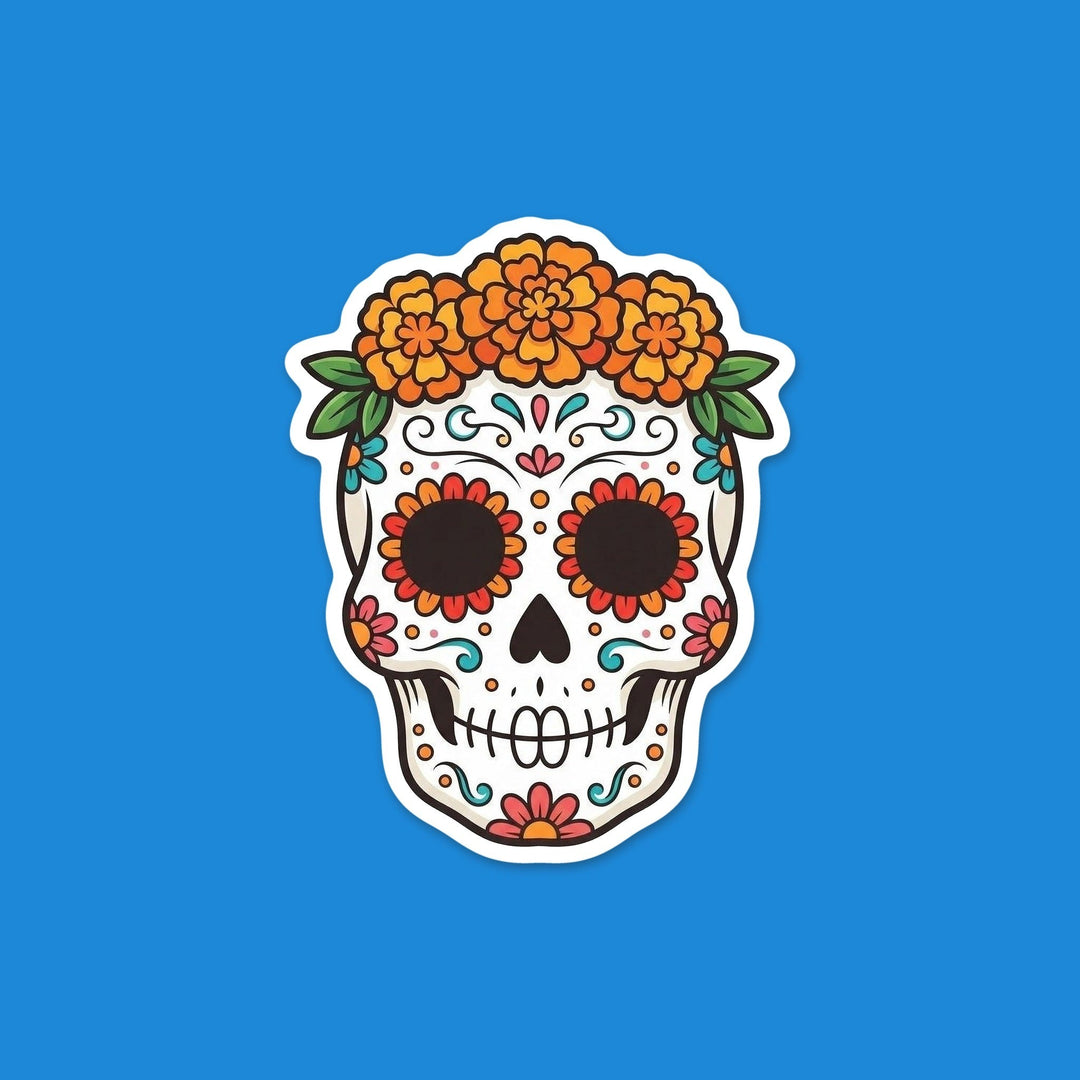 Sugar Skull flexible fridge magnet – Designs by Mysh