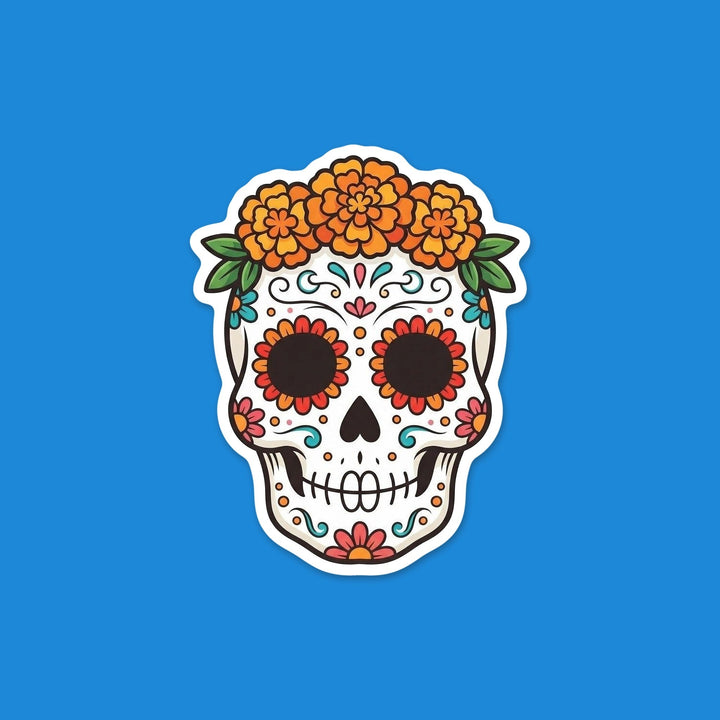 Sugar Skull flexible fridge magnet – Designs by Mysh