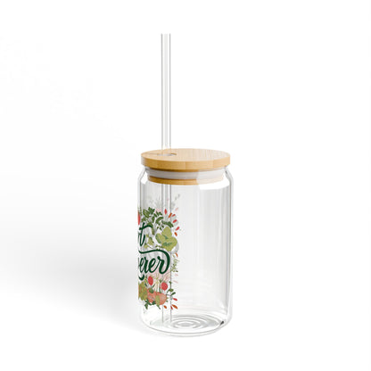 Plant Whisperer Sipper Glass, Eco-friendly Drinkware, Garden Lover Gift, Reusable Beverage Container, Summer Picnic Essential, Nature [...]