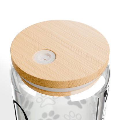 Dog Mama Cursive 16oz Sipper Glass