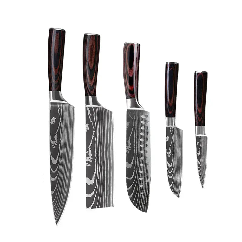 6 Piece Set 8 Piece Set 10 Piece Chef's Knife Set Designs by Mysh