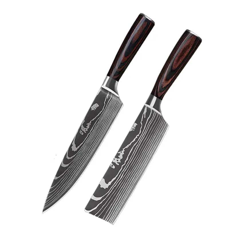 6 Piece Set 8 Piece Set 10 Piece Chef's Knife Set Designs by Mysh