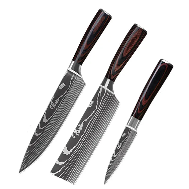 6 Piece Set 8 Piece Set 10 Piece Chef's Knife Set Designs by Mysh