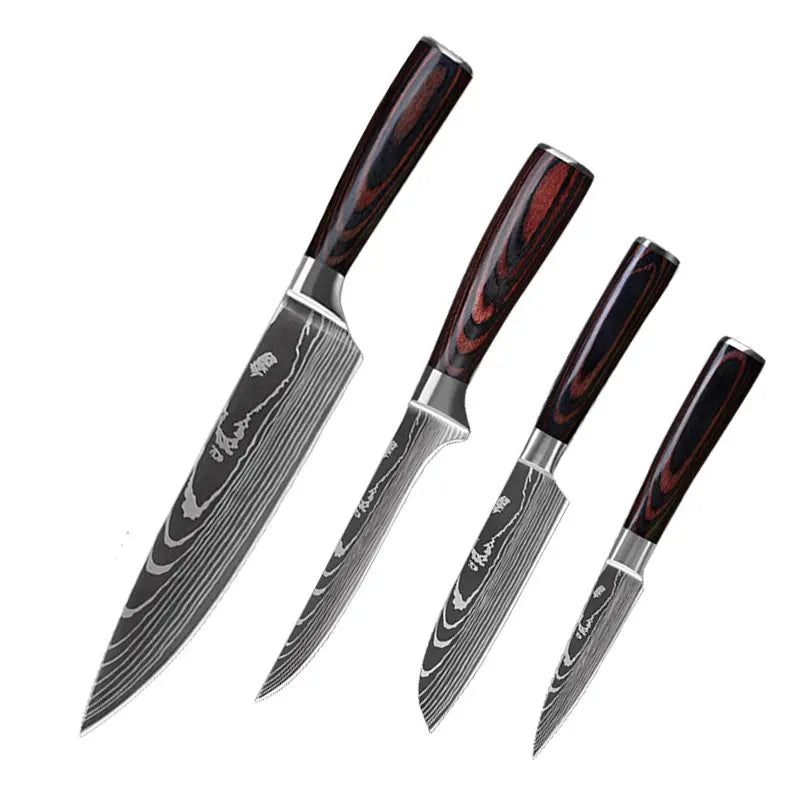 6 Piece Set 8 Piece Set 10 Piece Chef's Knife Set Designs by Mysh