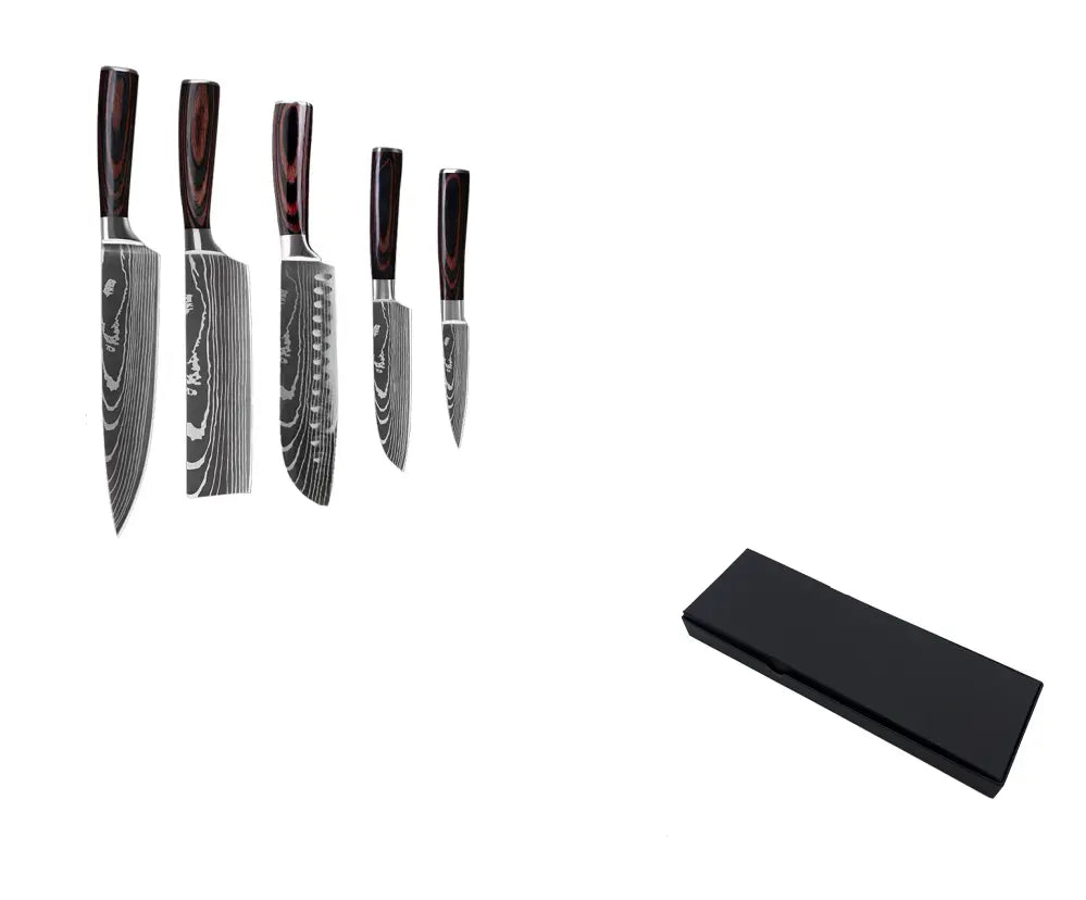 6 Piece Set 8 Piece Set 10 Piece Chef's Knife Set Designs by Mysh