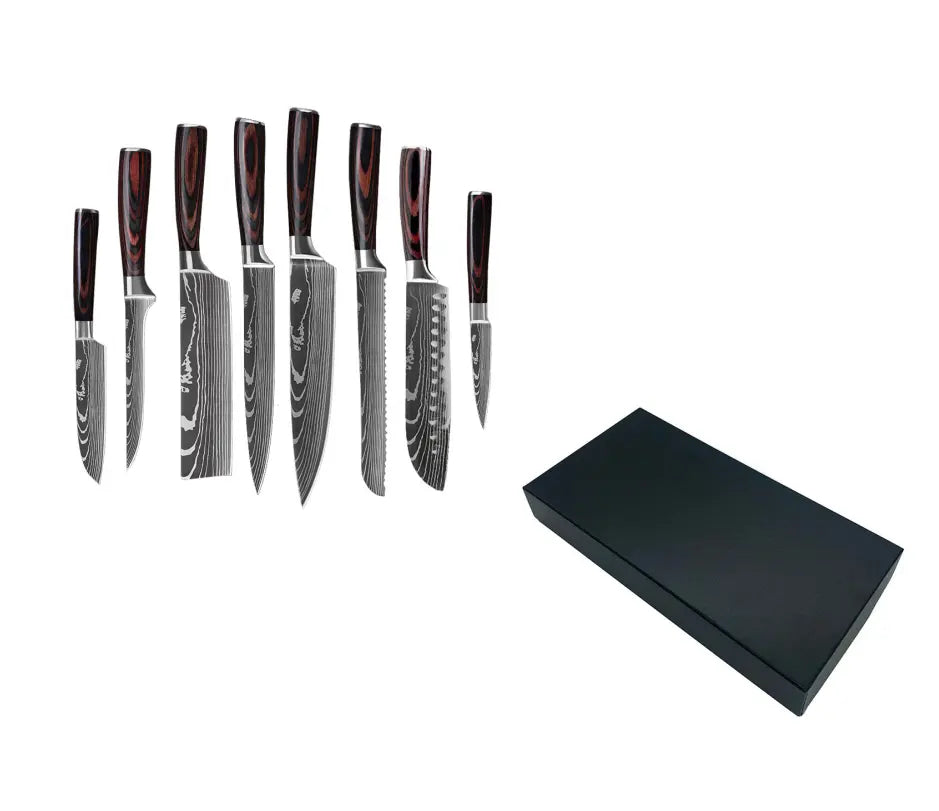 6 Piece Set 8 Piece Set 10 Piece Chef's Knife Set Designs by Mysh