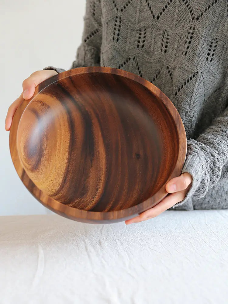 Acacia wooden bowl wooden tableware - Designs by Mysh