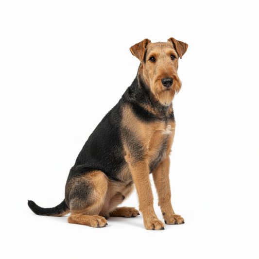 Airedale Terrier Watercolor Style Vinyl Stickers