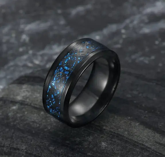 Asgard Crafted Basilisk Scale Wedding Ring - Designs by Mysh