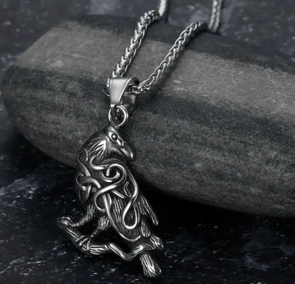 Asgard Crafted Circular Horn Rune Pendant Chain - Designs by Mysh