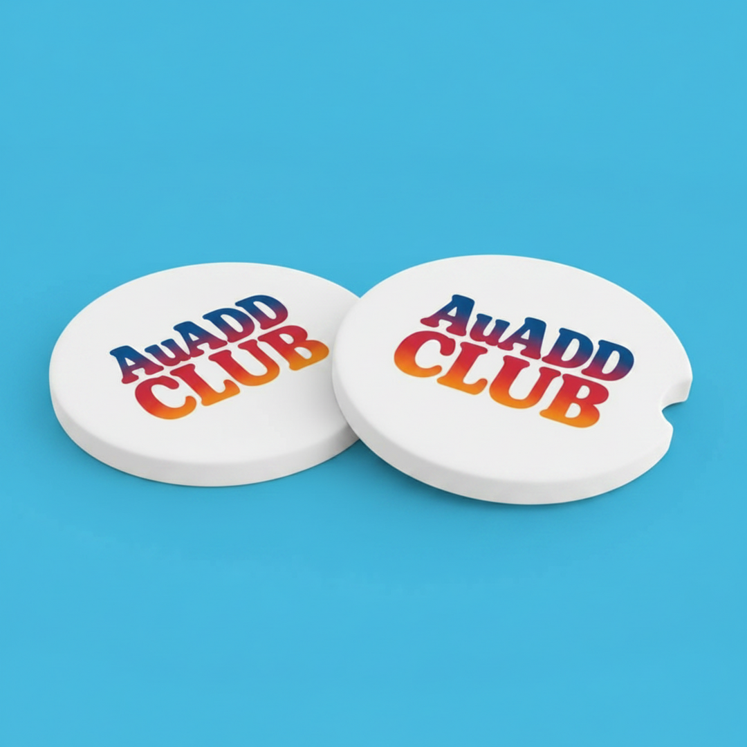 AuADD Club Ombre Car Coasters