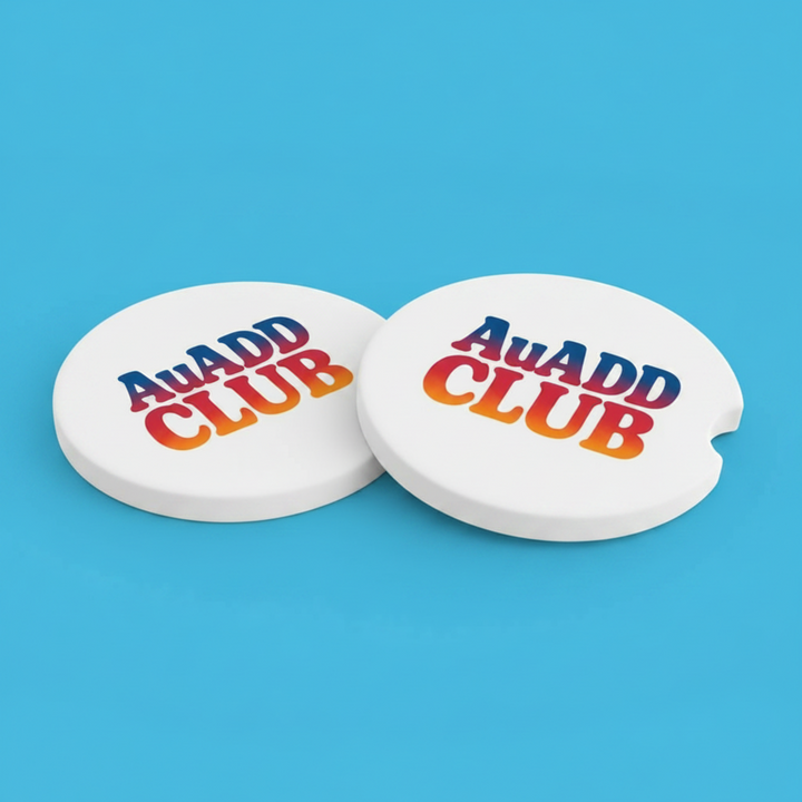 AuADD Club Ombre Car Coasters