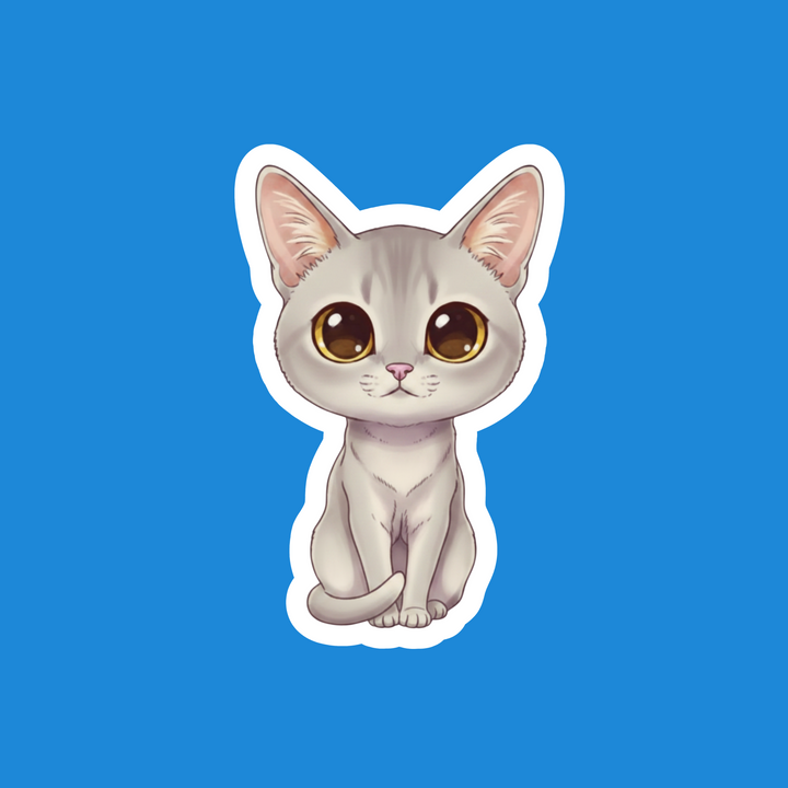 Burmese Platinum Kawaii Artwork – Designs by Mysh