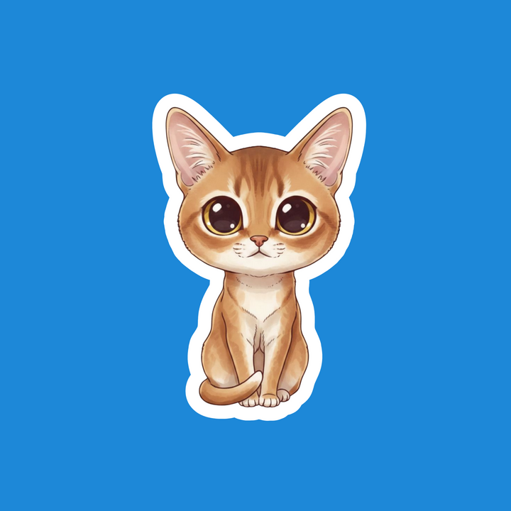 Burmese Champagne Kawaii Artwork – Designs by Mysh