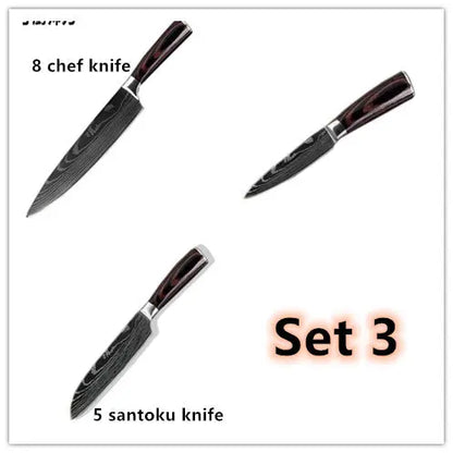 Carpenter's Special Chef Knife Set - Designs by Mysh