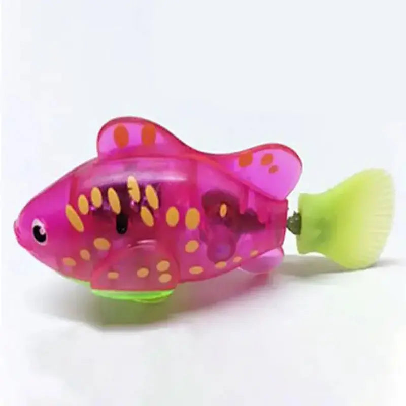 Cat Interactive Electric Fish Toy Water Cat Toy for Indoor Play Swimming Robot Fish Toy for Cat and Dog with LED Light Pet Toys - Designs by Mysh