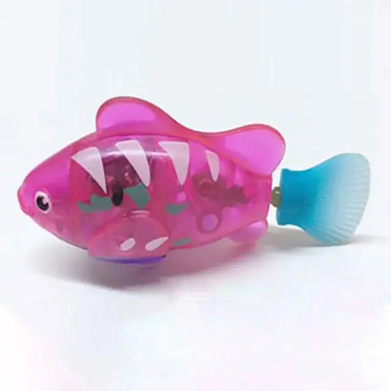 Cat Interactive Electric Fish Toy Water Cat Toy for Indoor Play Swimming Robot Fish Toy for Cat and Dog with LED Light Pet Toys - Designs by Mysh