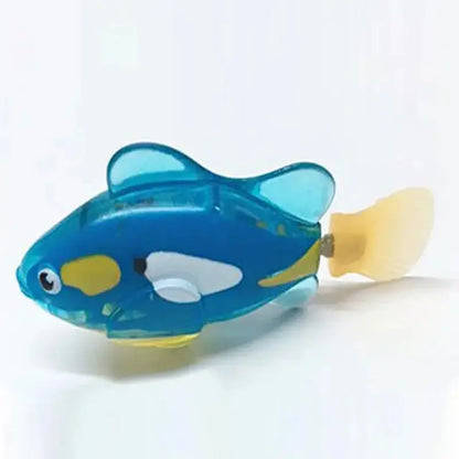 Cat Interactive Electric Fish Toy Water Cat Toy for Indoor Play Swimming Robot Fish Toy for Cat and Dog with LED Light Pet Toys - Designs by Mysh